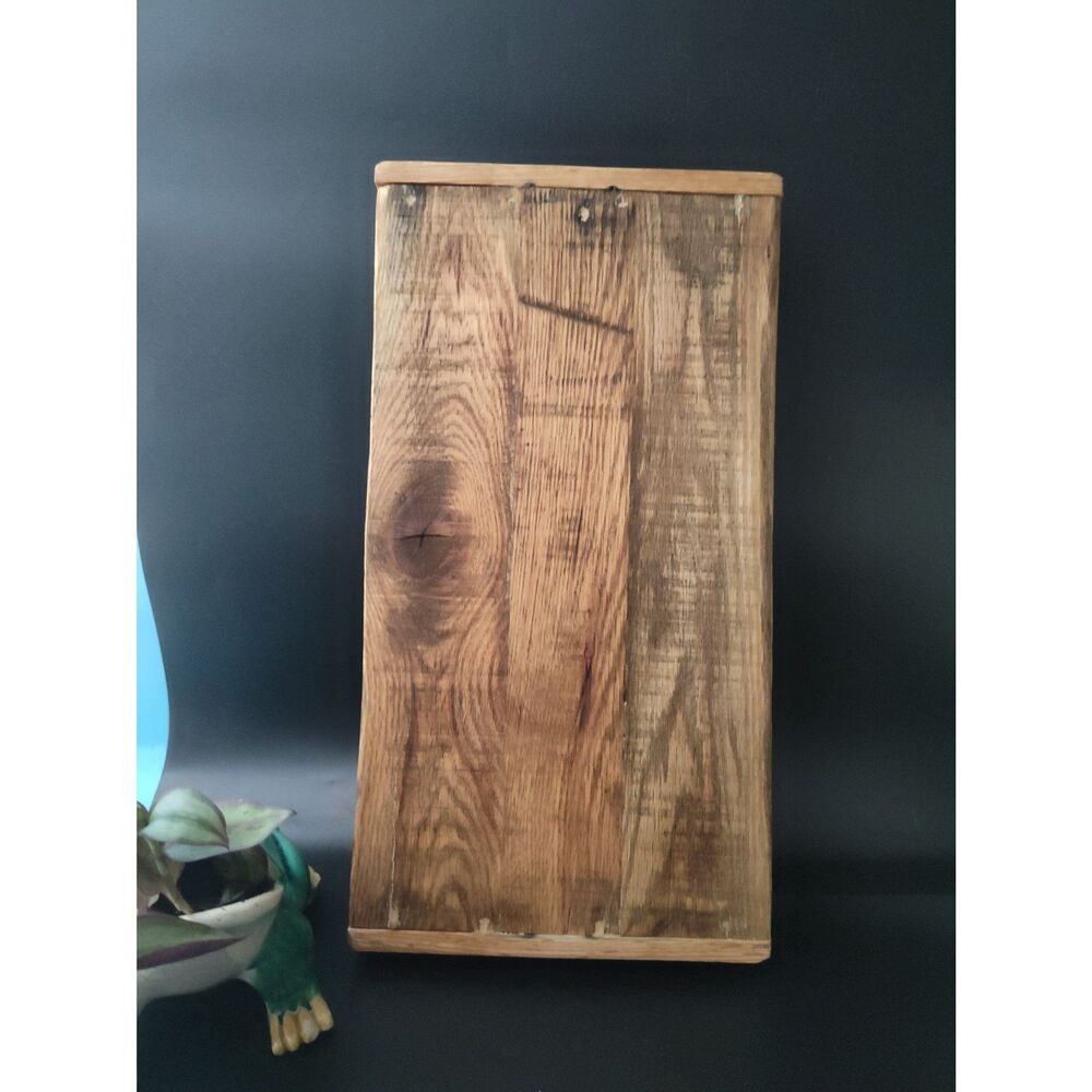 Reclaimed Wood Rustic Farmhouse Shelf Riser, Serving Tray, Plant Stand Versatile